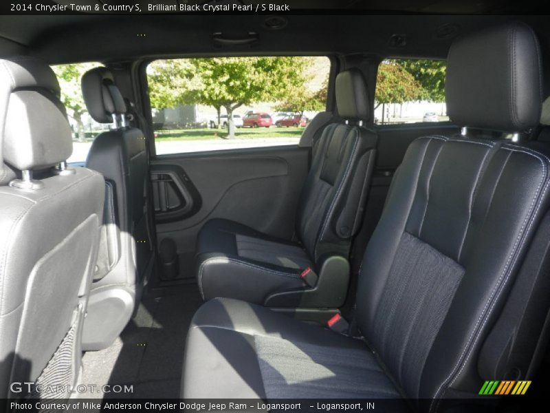 Rear Seat of 2014 Town & Country S