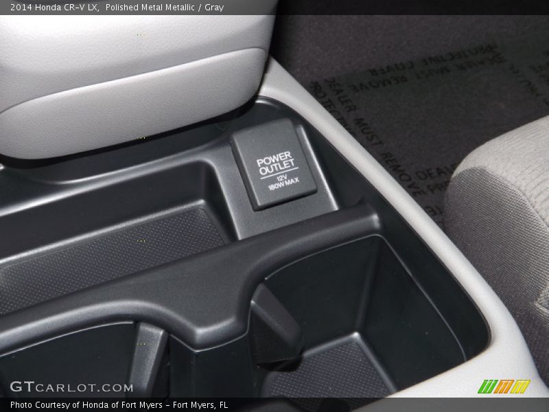 Polished Metal Metallic / Gray 2014 Honda CR-V LX
