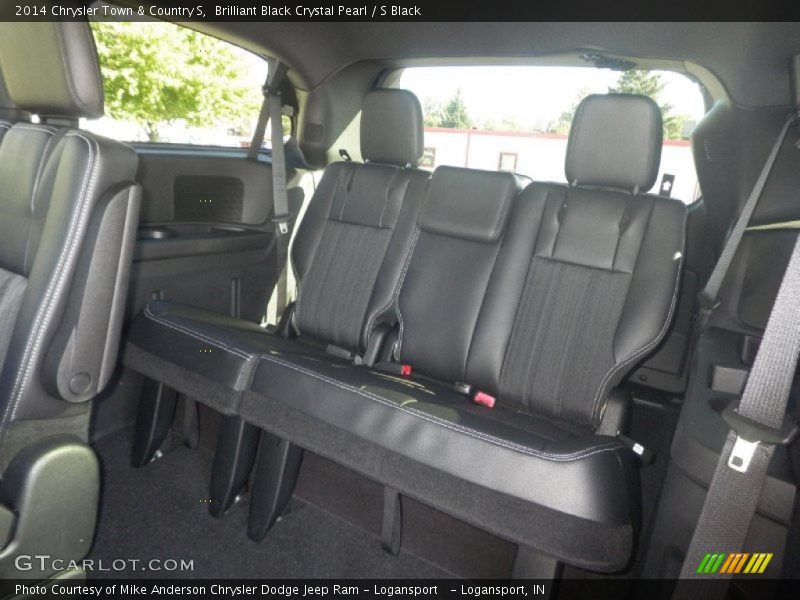 Rear Seat of 2014 Town & Country S