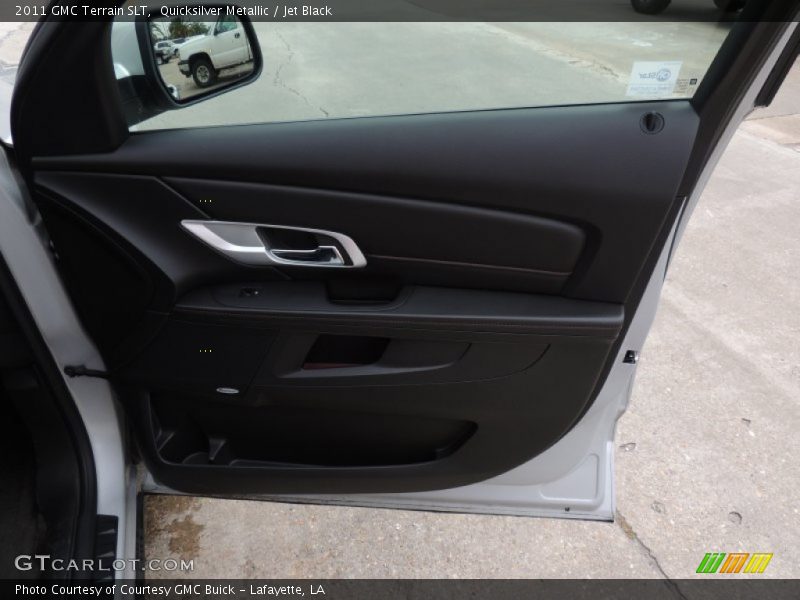 Quicksilver Metallic / Jet Black 2011 GMC Terrain SLT