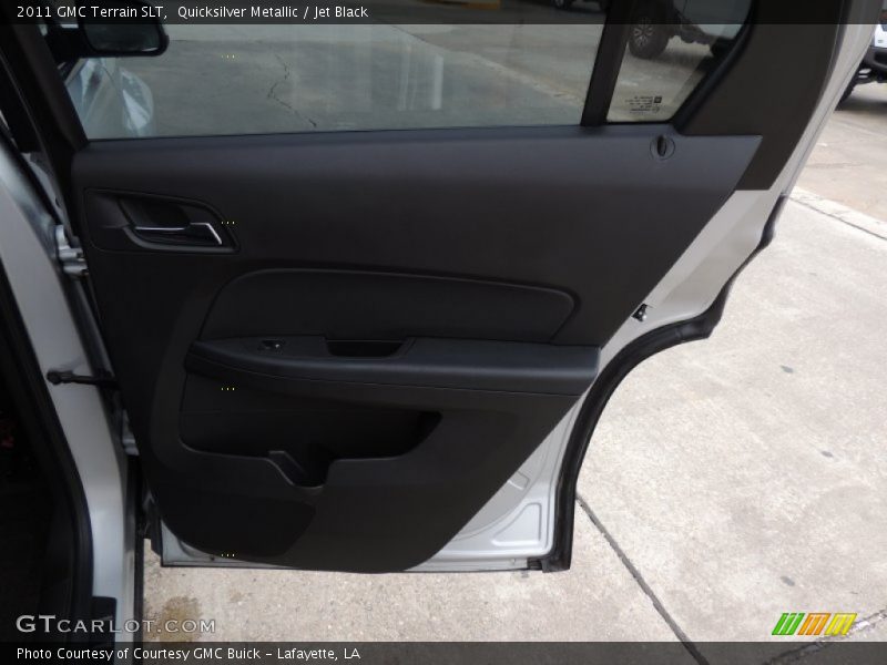 Quicksilver Metallic / Jet Black 2011 GMC Terrain SLT