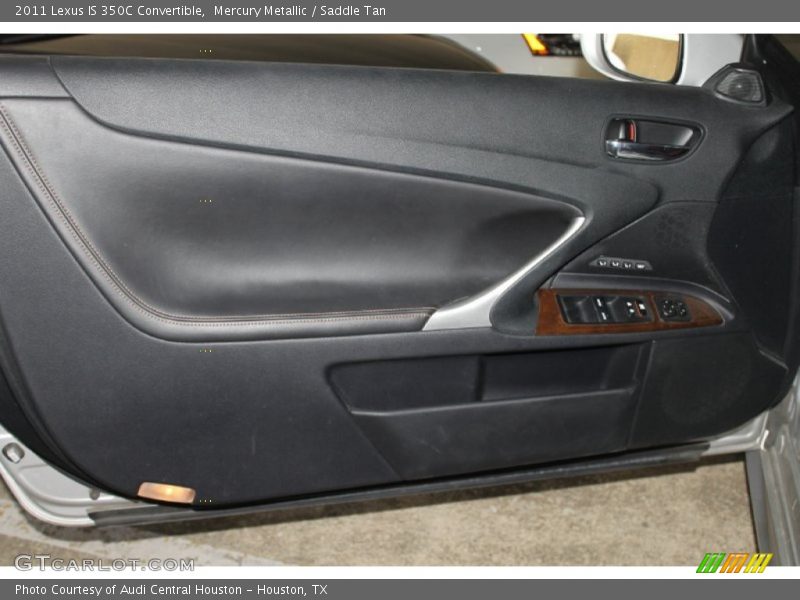 Mercury Metallic / Saddle Tan 2011 Lexus IS 350C Convertible