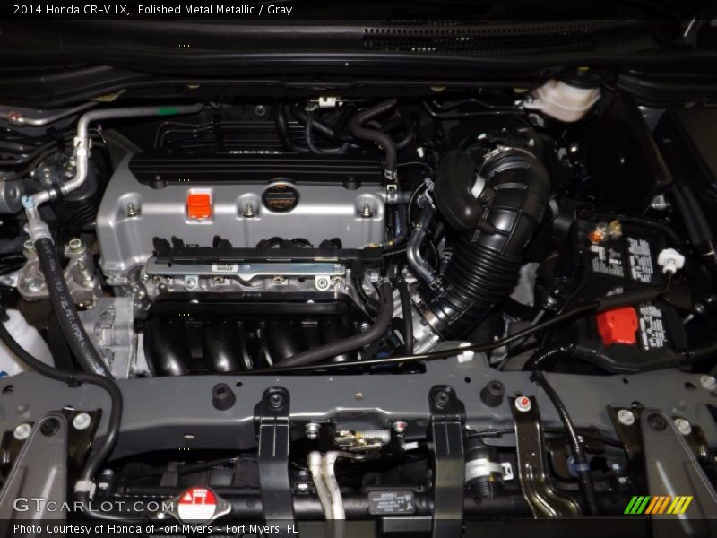 Polished Metal Metallic / Gray 2014 Honda CR-V LX