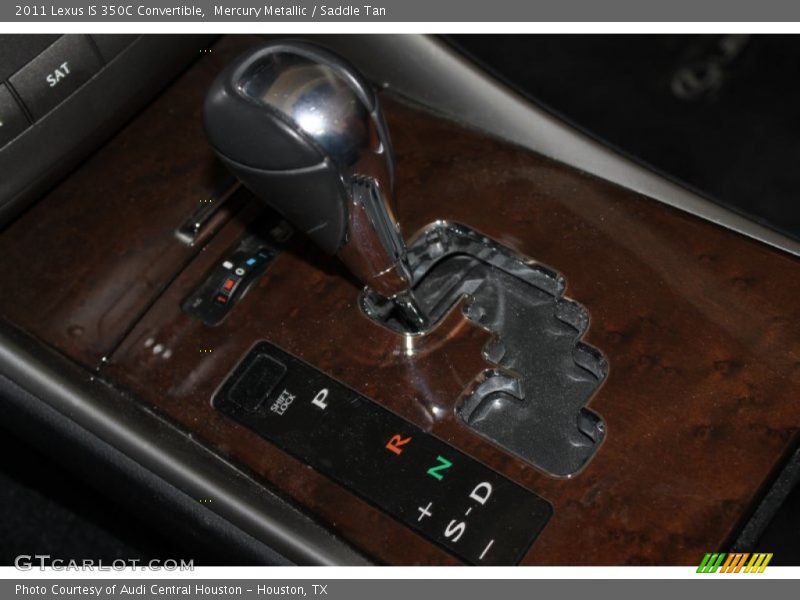 Mercury Metallic / Saddle Tan 2011 Lexus IS 350C Convertible