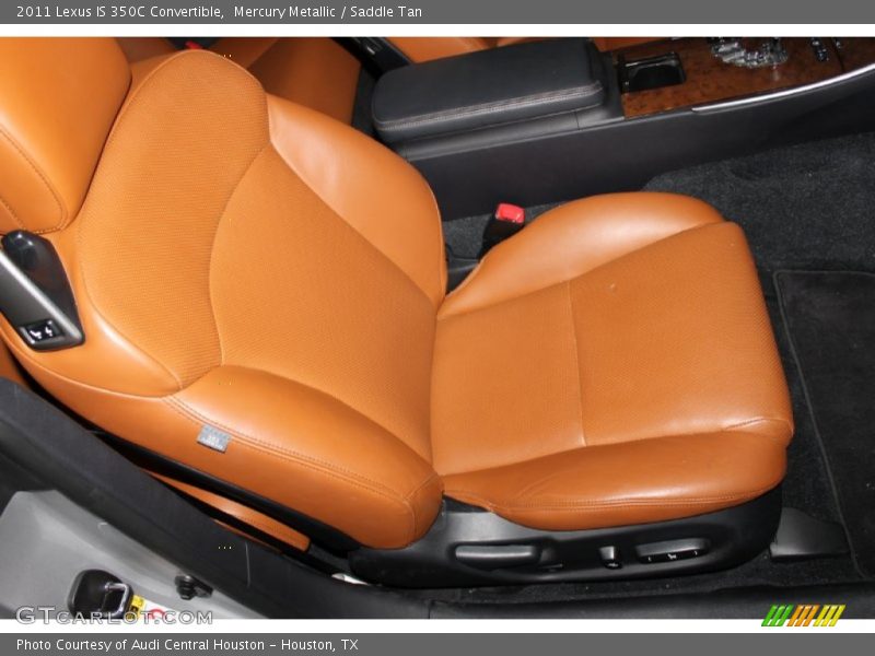 Mercury Metallic / Saddle Tan 2011 Lexus IS 350C Convertible