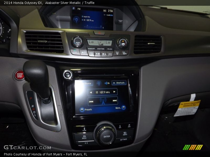 Alabaster Silver Metallic / Truffle 2014 Honda Odyssey EX