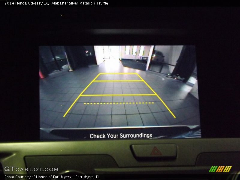 Alabaster Silver Metallic / Truffle 2014 Honda Odyssey EX