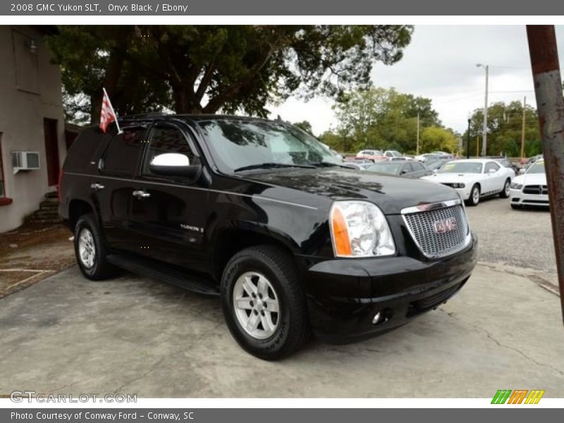 Onyx Black / Ebony 2008 GMC Yukon SLT