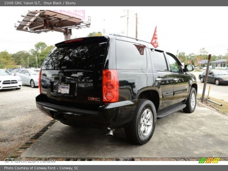 Onyx Black / Ebony 2008 GMC Yukon SLT