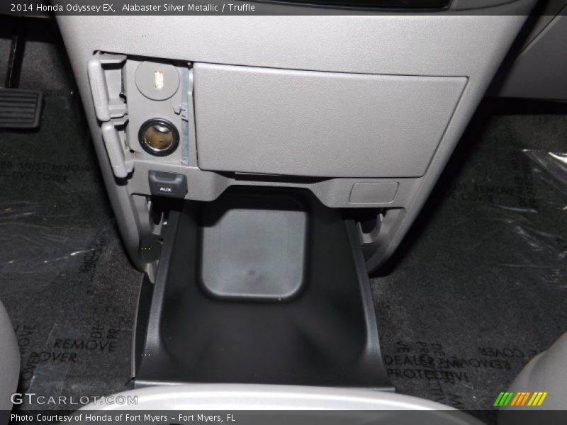 Alabaster Silver Metallic / Truffle 2014 Honda Odyssey EX