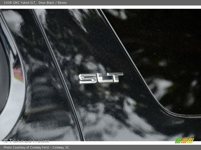 Onyx Black / Ebony 2008 GMC Yukon SLT