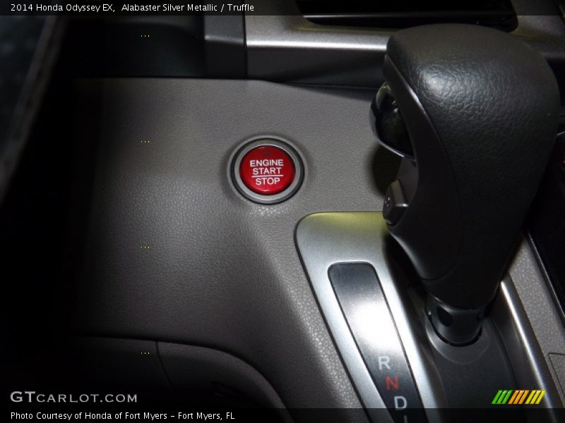Alabaster Silver Metallic / Truffle 2014 Honda Odyssey EX