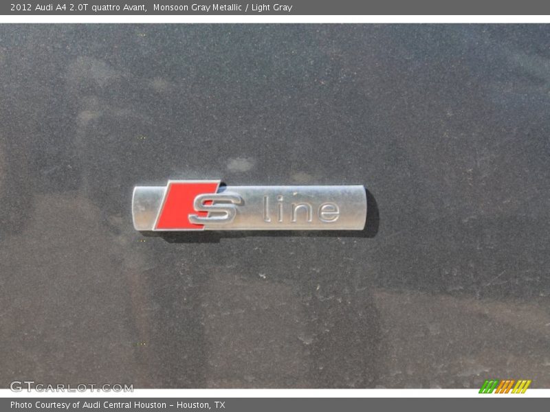 Monsoon Gray Metallic / Light Gray 2012 Audi A4 2.0T quattro Avant
