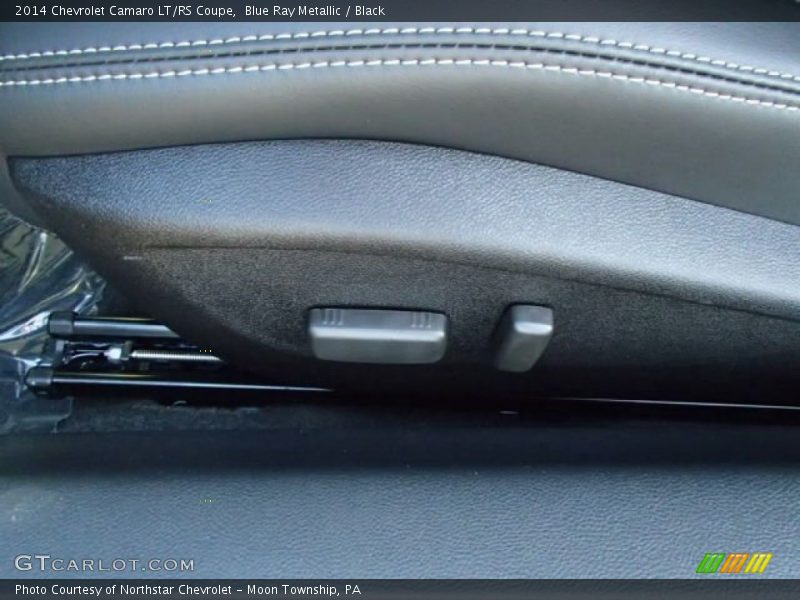 Blue Ray Metallic / Black 2014 Chevrolet Camaro LT/RS Coupe