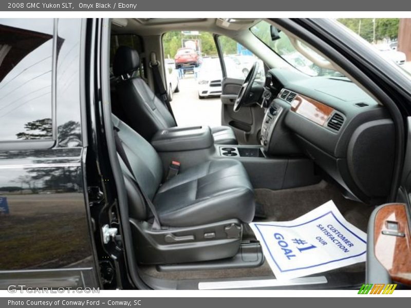 Onyx Black / Ebony 2008 GMC Yukon SLT