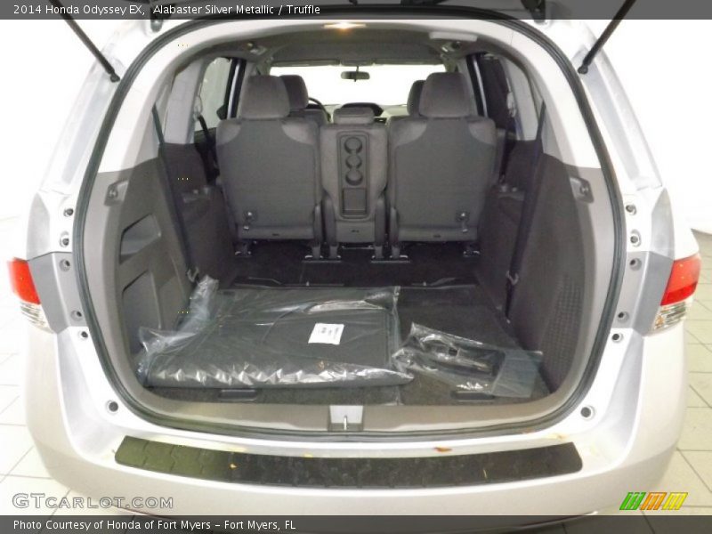Alabaster Silver Metallic / Truffle 2014 Honda Odyssey EX