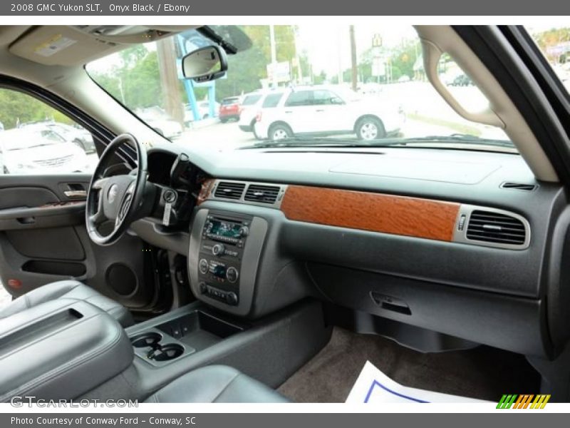 Onyx Black / Ebony 2008 GMC Yukon SLT