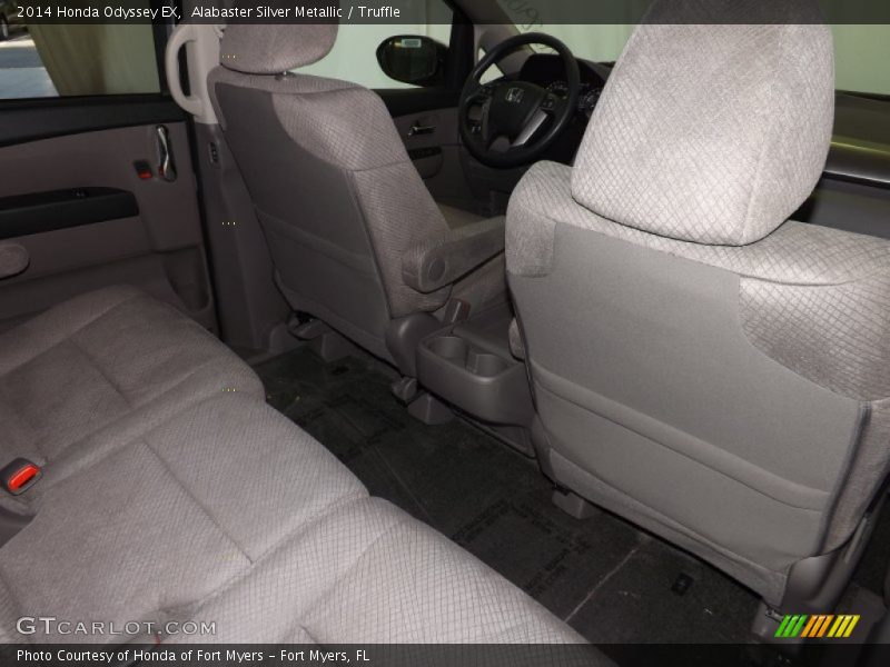 Alabaster Silver Metallic / Truffle 2014 Honda Odyssey EX