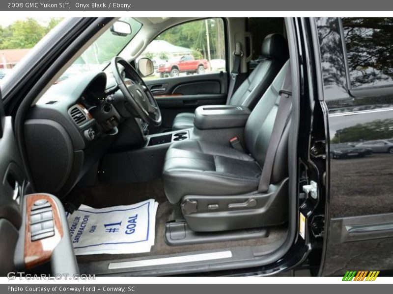 Onyx Black / Ebony 2008 GMC Yukon SLT