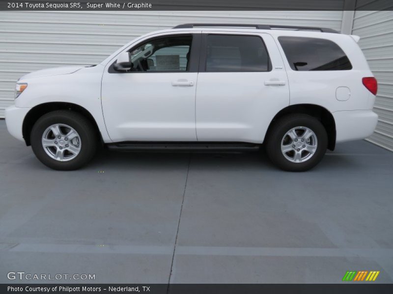  2014 Sequoia SR5 Super White