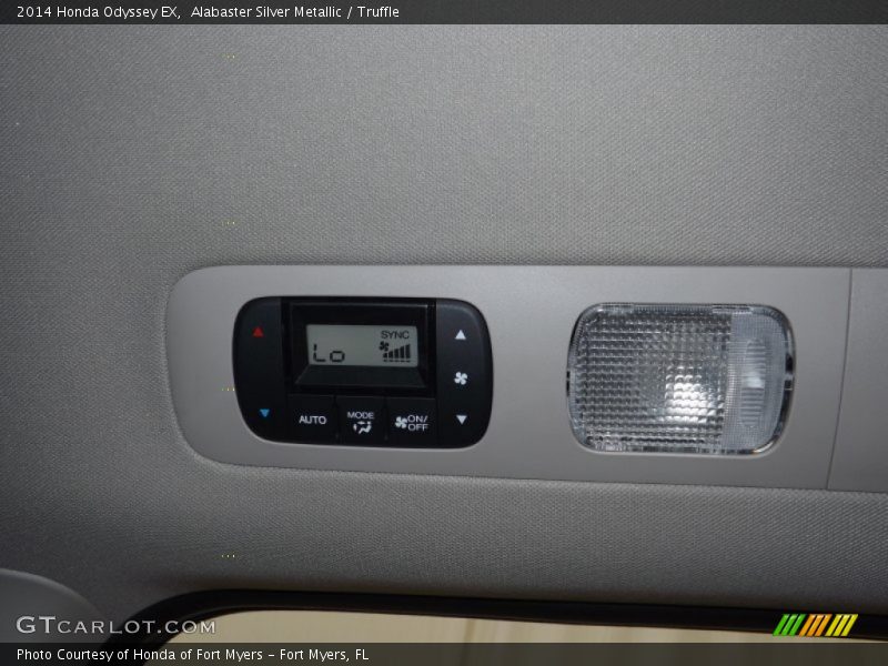 Alabaster Silver Metallic / Truffle 2014 Honda Odyssey EX
