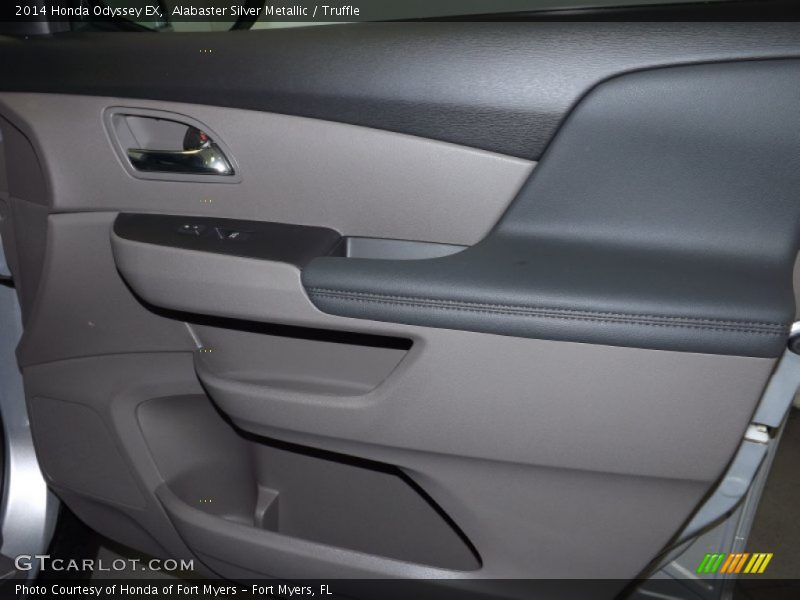 Alabaster Silver Metallic / Truffle 2014 Honda Odyssey EX