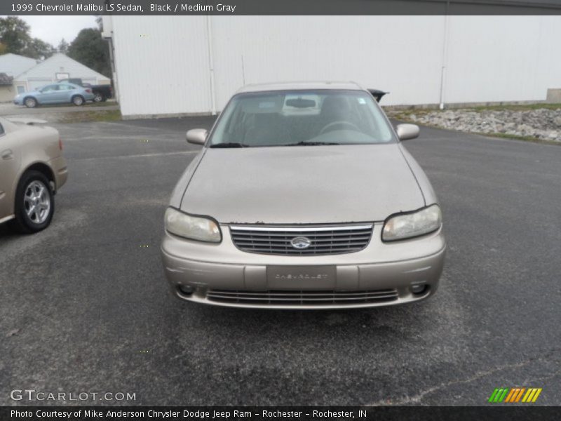 Black / Medium Gray 1999 Chevrolet Malibu LS Sedan