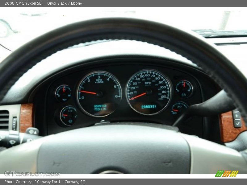 Onyx Black / Ebony 2008 GMC Yukon SLT