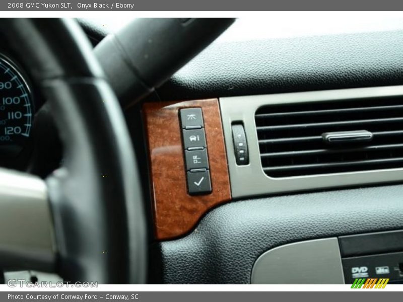 Onyx Black / Ebony 2008 GMC Yukon SLT