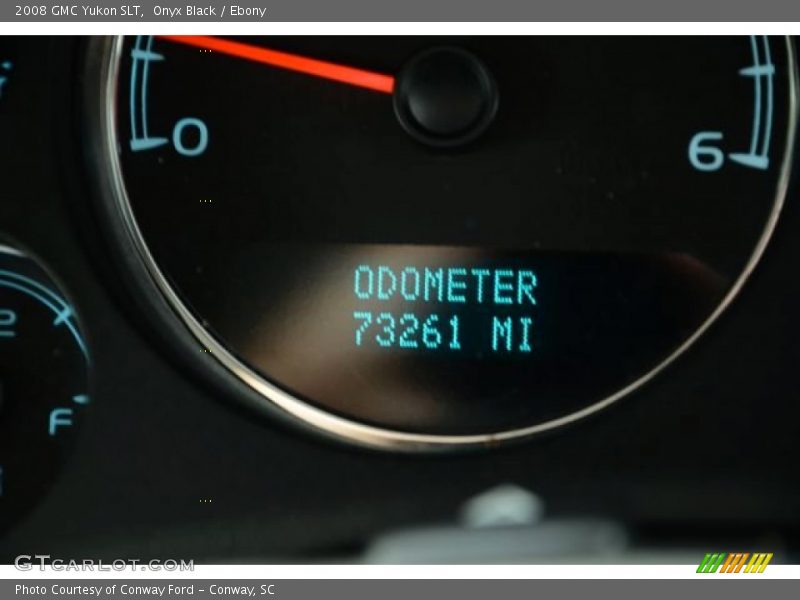 Onyx Black / Ebony 2008 GMC Yukon SLT