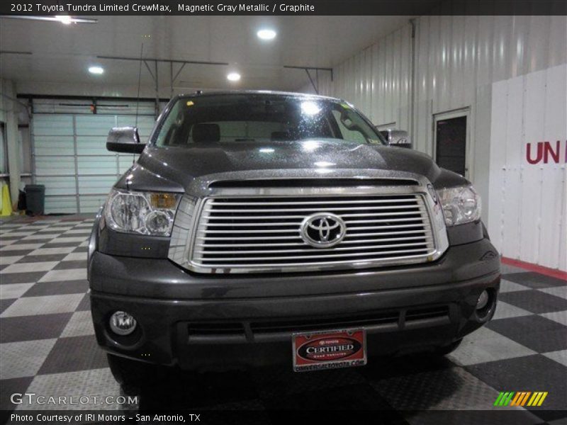 Magnetic Gray Metallic / Graphite 2012 Toyota Tundra Limited CrewMax