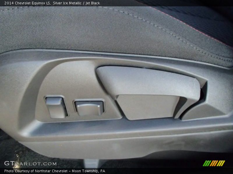 Silver Ice Metallic / Jet Black 2014 Chevrolet Equinox LS