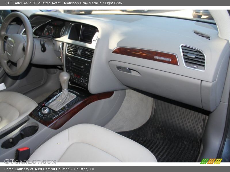Monsoon Gray Metallic / Light Gray 2012 Audi A4 2.0T quattro Avant