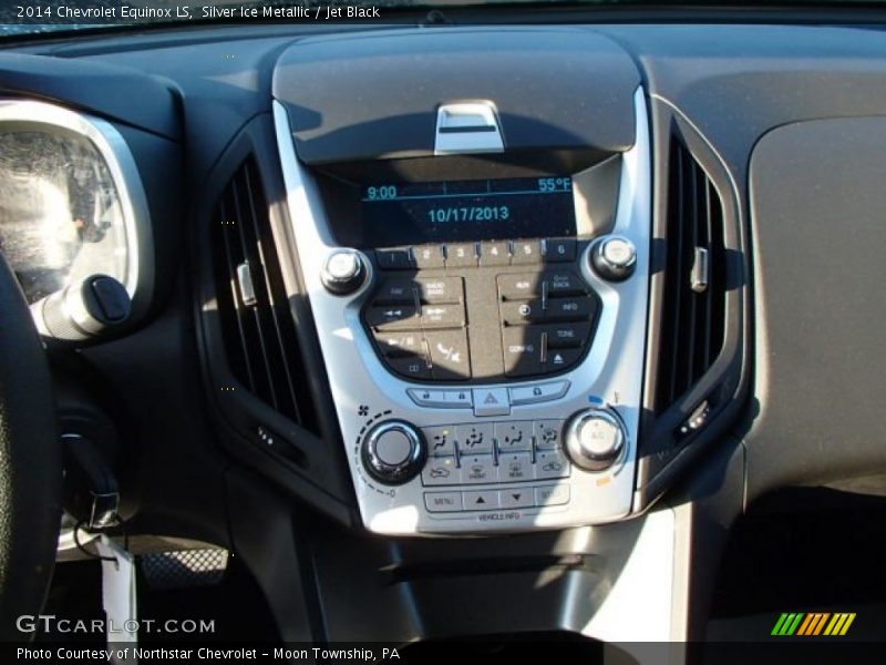 Silver Ice Metallic / Jet Black 2014 Chevrolet Equinox LS