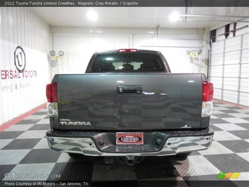 Magnetic Gray Metallic / Graphite 2012 Toyota Tundra Limited CrewMax