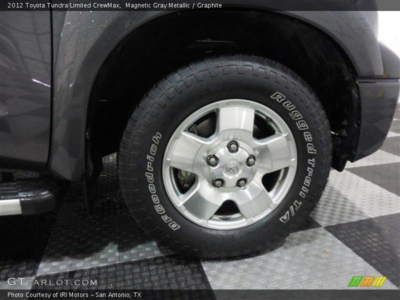 Magnetic Gray Metallic / Graphite 2012 Toyota Tundra Limited CrewMax