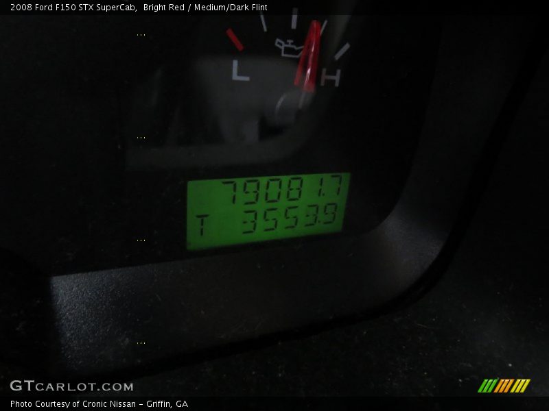 Bright Red / Medium/Dark Flint 2008 Ford F150 STX SuperCab