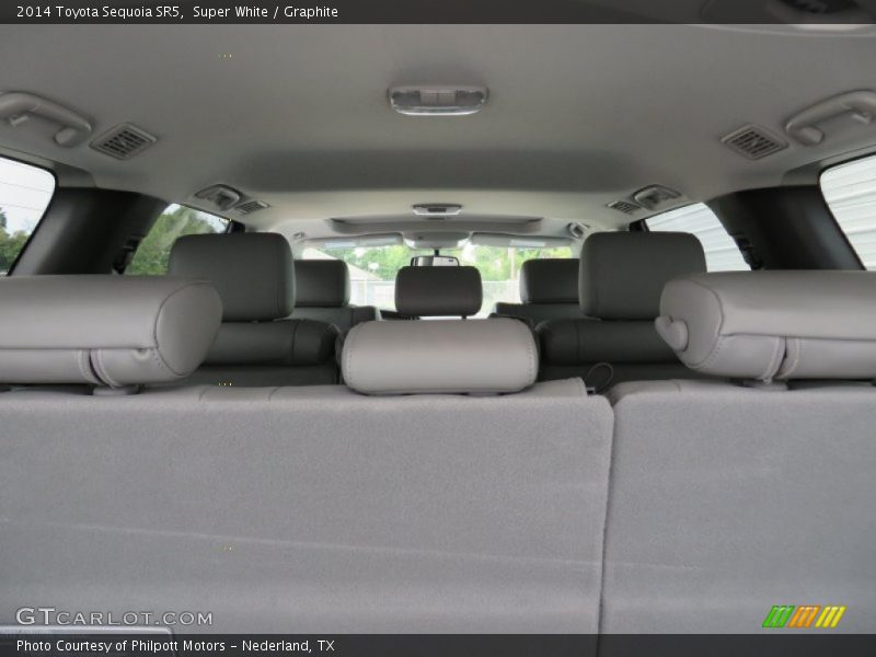 Super White / Graphite 2014 Toyota Sequoia SR5