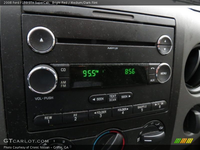 Bright Red / Medium/Dark Flint 2008 Ford F150 STX SuperCab