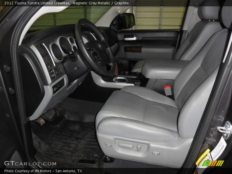 Magnetic Gray Metallic / Graphite 2012 Toyota Tundra Limited CrewMax