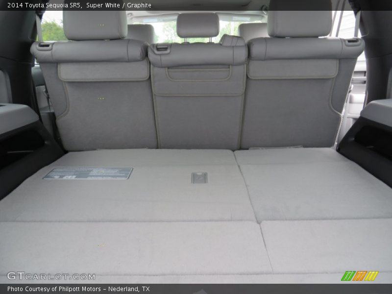 Super White / Graphite 2014 Toyota Sequoia SR5