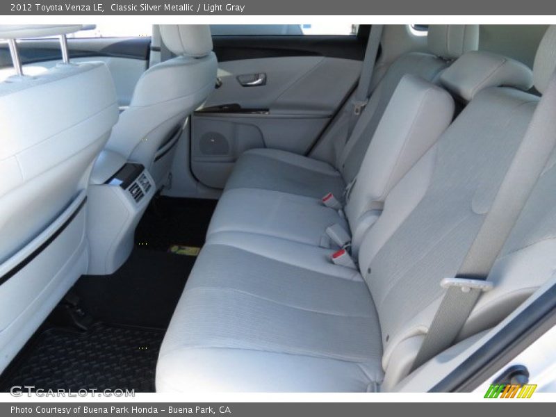 Classic Silver Metallic / Light Gray 2012 Toyota Venza LE