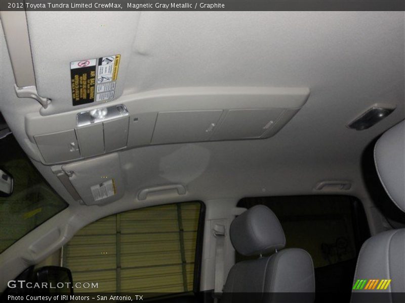 Magnetic Gray Metallic / Graphite 2012 Toyota Tundra Limited CrewMax