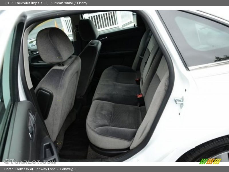 Summit White / Ebony 2012 Chevrolet Impala LT