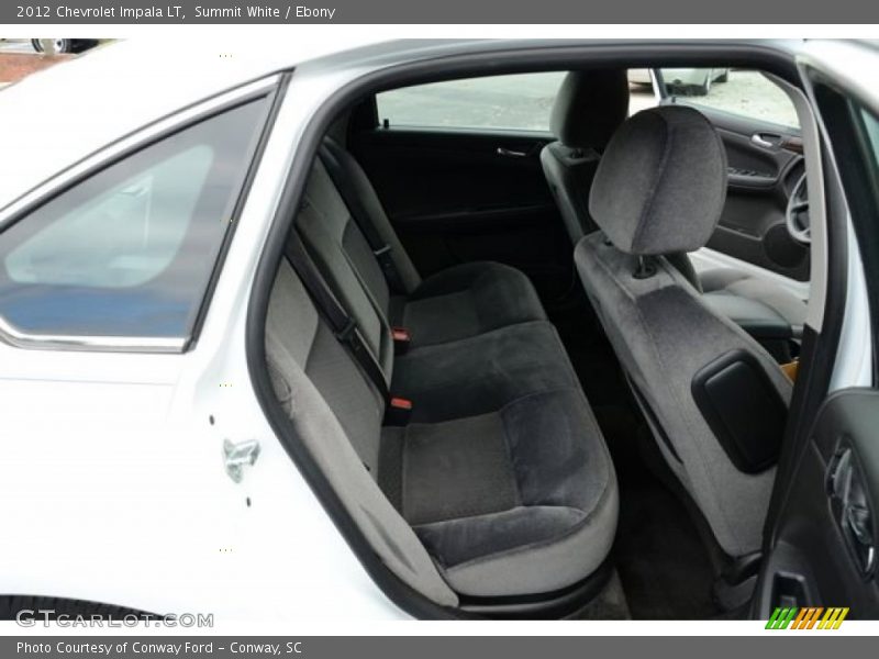 Summit White / Ebony 2012 Chevrolet Impala LT