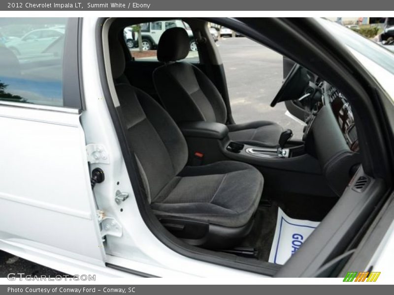 Summit White / Ebony 2012 Chevrolet Impala LT
