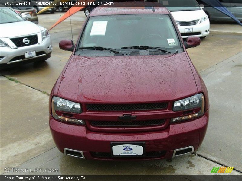 Bordeaux Red Metallic / Ebony 2006 Chevrolet TrailBlazer SS
