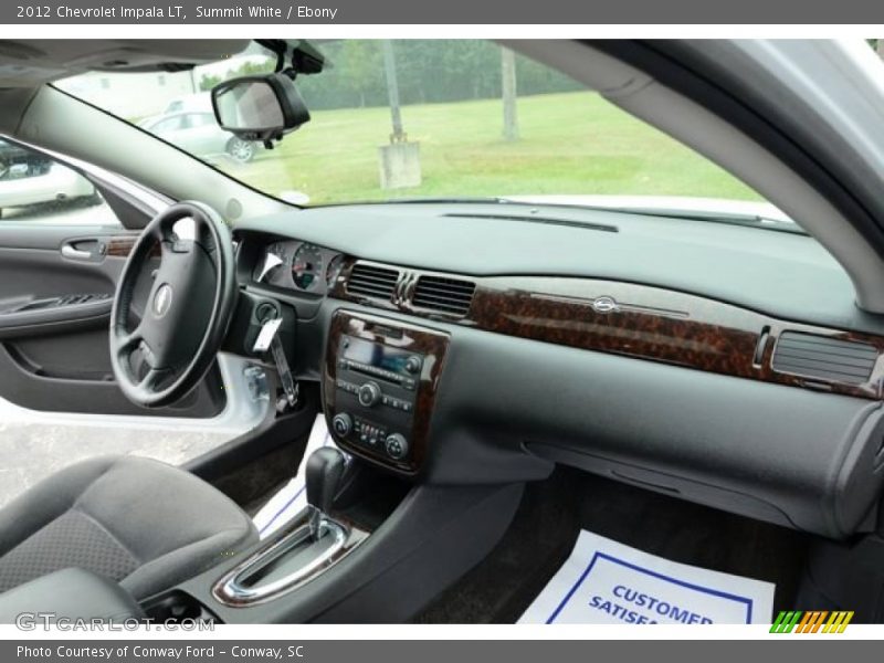 Summit White / Ebony 2012 Chevrolet Impala LT