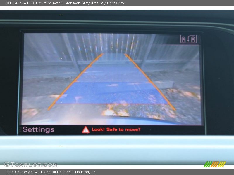 Monsoon Gray Metallic / Light Gray 2012 Audi A4 2.0T quattro Avant