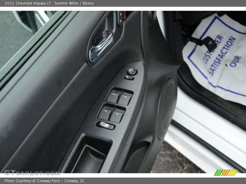 Summit White / Ebony 2012 Chevrolet Impala LT
